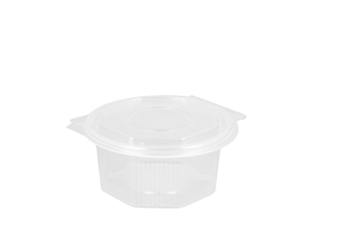 Product foto van Saladebak met klapdeksel 500ml