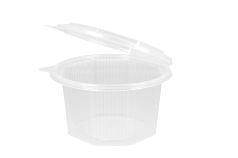 Product foto van Saladebak met klapdeksel 1000ml