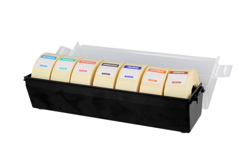 Product foto van Etiketten dispenser tbv daglabel
