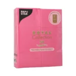Product foto van Servetten papier fuchsia 40x30 cm set van 50 ROYAL Collection