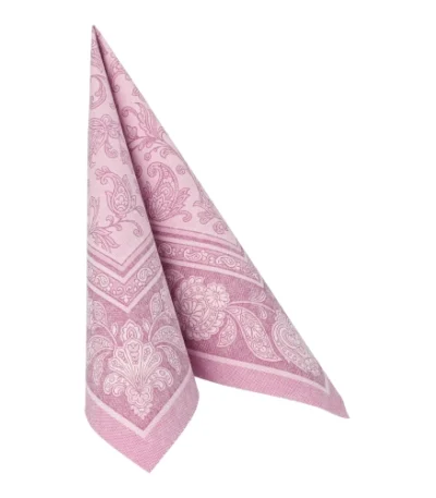 Product foto van Servetten papier paars set van 20 ROYAL Collection