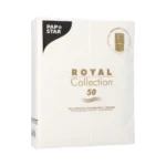 Product foto van Servetten papier wit 40x30 cm set van 50 ROYAL Collection