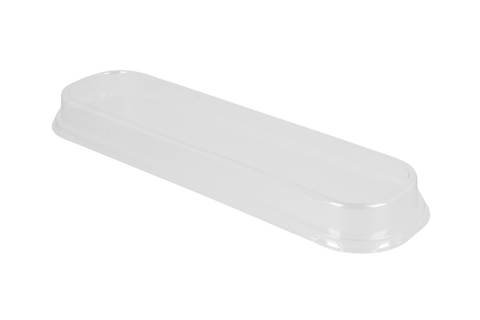 Product foto van Rpet deksel transparant t.b.v. aluminiumschaal 25