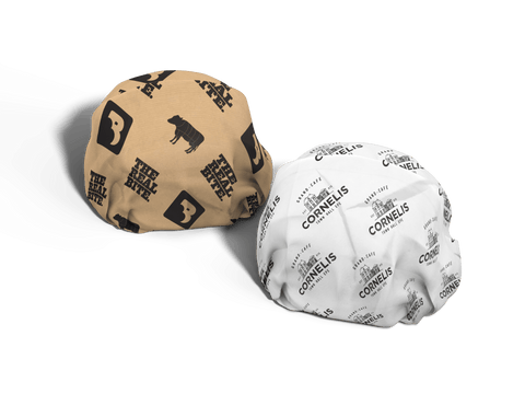 Product foto van Bedrukt vetvrij papier