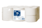 Product foto van Tork® T2 Mini Jumbo Toiletpapier 2-laags 12x170m Advanced Wit (120280)