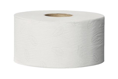 Product foto van Tork® T2 Mini Jumbo Toiletpapier 2-laags 12x170m Advanced Wit (120280)