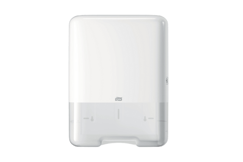 Product foto van Tork® H3 Singlefold Handdoek Dispenser Elevation-lijn Wit (553000)