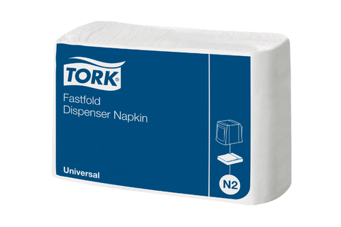 Product foto van Tork® N2 dispenserservet Fastfold wit (10933)