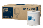 Product foto van Tork® M2 Basic Centerfeed Poetspapier Multifunctioneel papier 6x160m Wit (121206)