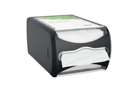 Product foto van Tork Xpressnap® N4 Countertop Servetdispenser Zwart (272511)