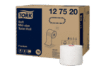 Product foto van Tork® T6 Zacht Mid-size Toiletpapier 2-laags 27 rollen Wit Premium (127520)