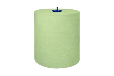 Product foto van Tork Matic® H1 Handdoekrol 6 rollen x 150m Groen Advanced (290076)