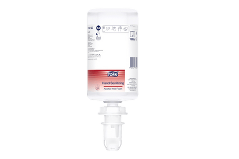 Product foto van Tork® S4 Alcoholvrije Foam voor Handdesinfectie 6x1000ml (520202)