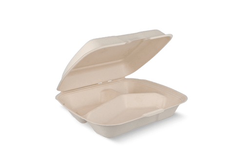 Product foto van Menubox 3-vaks schuin IP4 suikerriet BIO