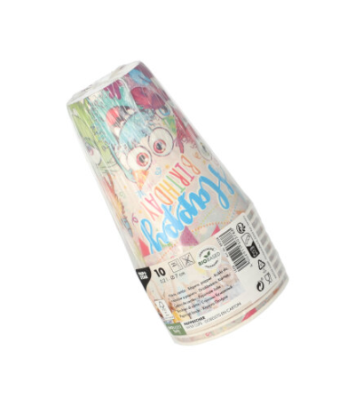 7 cm assorti kleuren "Funny Monsters"