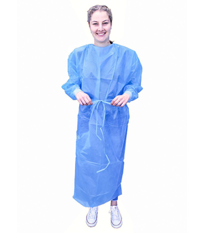 Product foto van 10 "Medi-Inn" Beschermingsjas 139 cm x 139 cm blauw