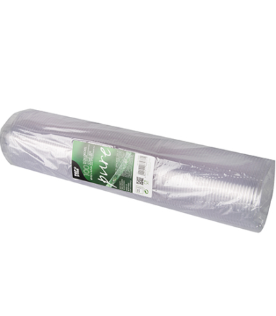 5 cm glashelder met gat