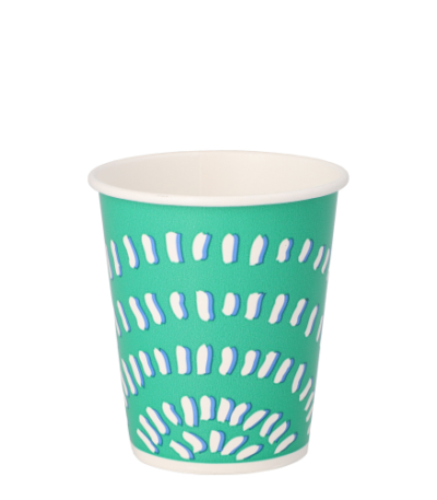 Product foto van 100 Kartonnen drinkbekers voor koude dranken 0