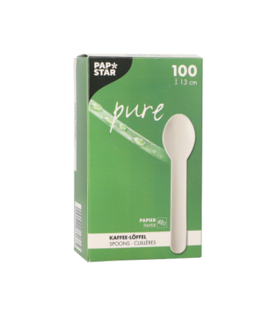 papier "pure" 13 cm wit