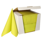 Product foto van 100 Servetten "ROYAL Collection" 1/4 vouw 40 cm x 40 cm lime