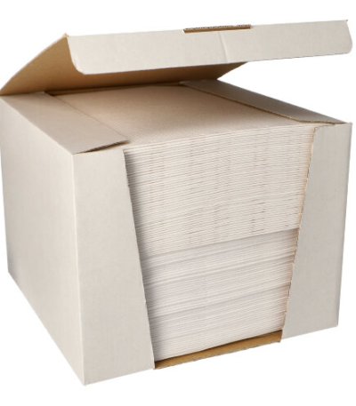 Product foto van 100 Servetten "ROYAL Collection" 1/4 vouw 40 cm x 40 cm wit