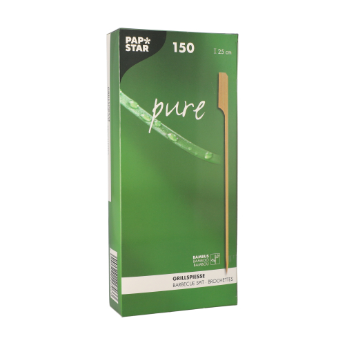 Product foto van 150 Grillspies "pure" 25 cm "Golf"