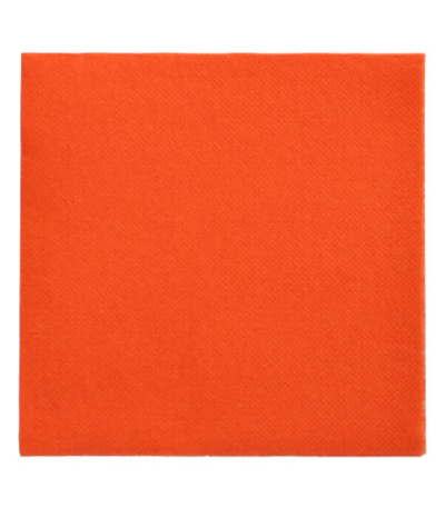 Product foto van 150 Servetten "DAILY Collection" 1/4 vouw 32 cm x 32 cm nectarine