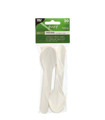 papier "pure" 13 cm wit