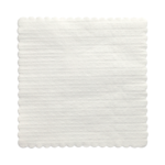 Product foto van 2000 Dessertdekjes 17 cm x 17 cm wit