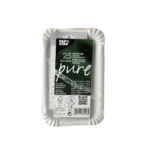 karton "pure" hoekig 10 cm x 16 cm wit