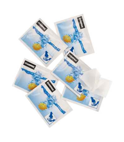 Product foto van 250 Citro-reinigingsdoekjes 14 cm x 14 cm "Citro"