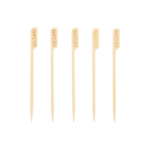 Product foto van 250 Fingerfood spiesjes "pure" 12 cm "VEGAN"