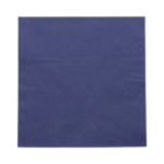 Product foto van 250 Servetten 3-laags 1/4 vouw 33 cm x 33 cm donkerblauw