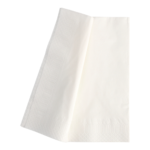 Product foto van 250 Servetten 3-laags 1/8 vouw 40 cm x 40 cm wit