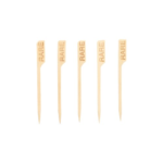 Product foto van 250 Steak-Marker "pure" 9 cm "RARE"