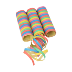 Product foto van 3 Serpentines 4 m "Stripes" brandvertagend
