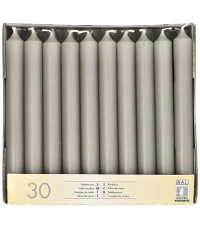 Product foto van 30 Tafelkaarsen Ø 2