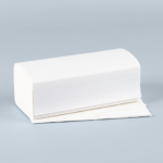 Product foto van 3200 Blad Handdoekjes V-vouw 23 cm x 25 cm wit "Comfort" 2-laags (20x160)