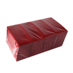 airlaid 40 cm x 33 cm bordeaux met bestekvouw