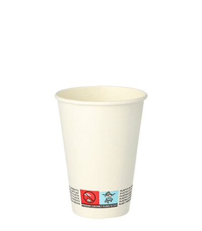 Product foto van 50 Automaatbekers van karton "To Go" 0