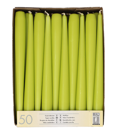 Product foto van 50 Kandelaarkaarsen Ø 2