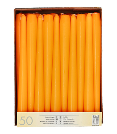 Product foto van 50 Kandelaarkaarsen Ø 2