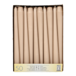 Product foto van 50 Kandelaarkaarsen Ø 2