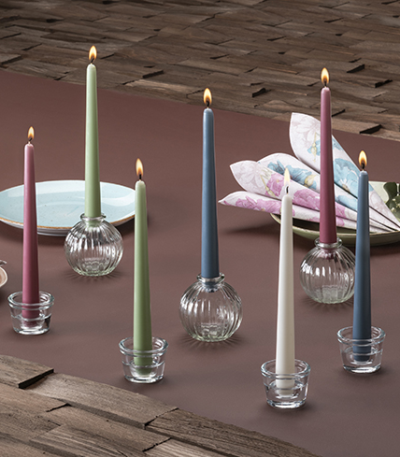 Product foto van 50 Kandelaarkaarsen Ø 2