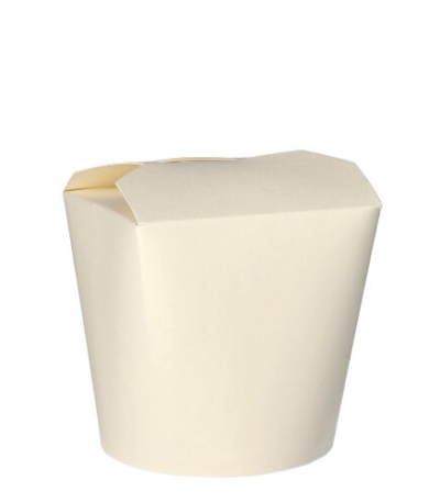 Product foto van 50 Kartonnen Pasta-boxen rond 750 ml 10 cm x 10 cm x 8