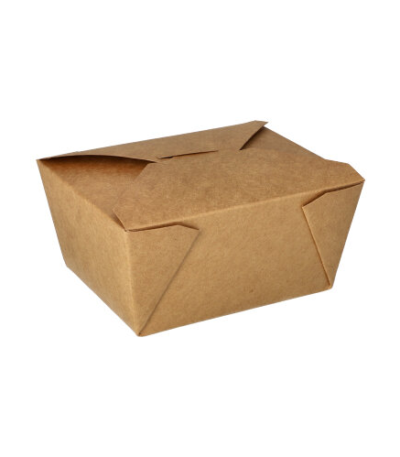 Product foto van 50 Kartonnen lunchboxen "pure" 750 ml 6