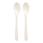 Product foto van 50 Lepels "Folia" C-PLA 19 cm wit