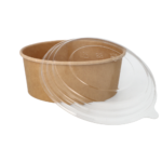 Karton rond 750 ml Ø 15 cm · 6 cm bruin