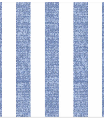Product foto van 50 Servetten "ROYAL Collection" 1/4 vouw 40 cm x 40 cm blauw "Lines"