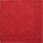 Product foto van 50 Servetten "ROYAL Collection" 1/4 vouw 40 cm x 40 cm bordeaux "Arabesque"
